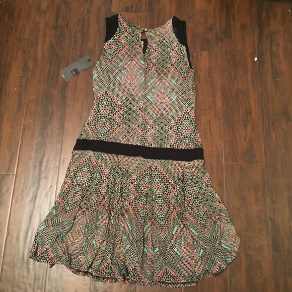 NWT Graphic drop waist dress - Picture 3 of 3