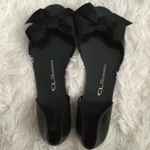 Chinese laundry jelly flats