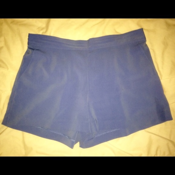 Blue shorts