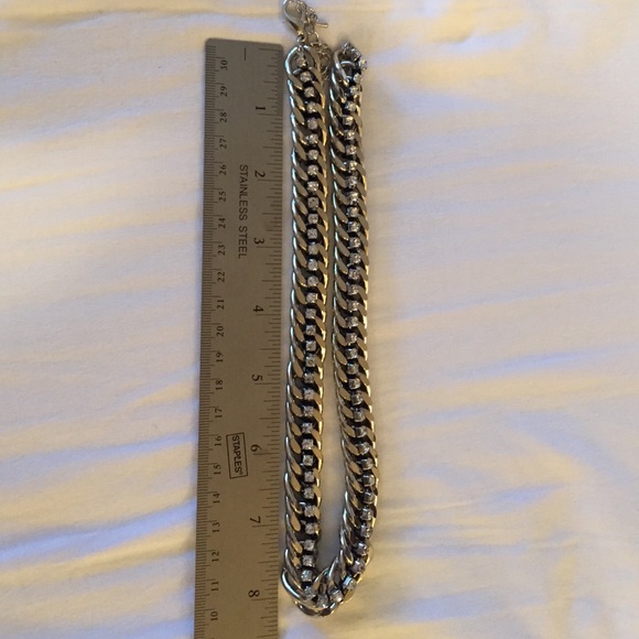 Silver chain necklace - Picture 4 of 4