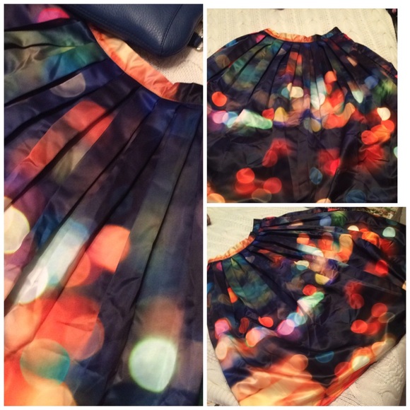 ⚓️HP 7/1/15⚓️ Chicwish neon lights modi skirt - Picture 2 of 4