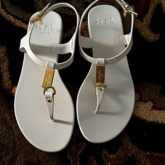 Coach Plato Jelly Thongs - Picture 3 of 4