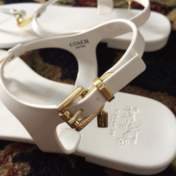 Coach Plato Jelly Thongs - Picture 4 of 4