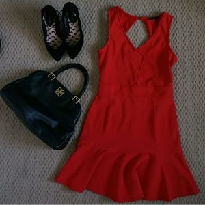 NWOT Orange-red Dress