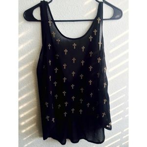 NEW !!! Black tank top