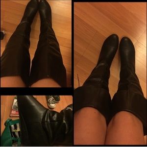 Knee High leather boots