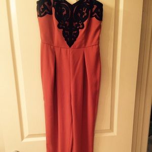 Brand New Strapless Jumpsuit