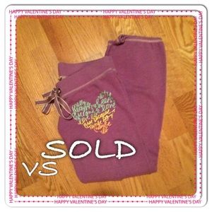 VS Cropped Sweats in Great Condition