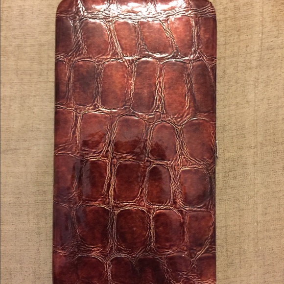 Faux Croc wallet