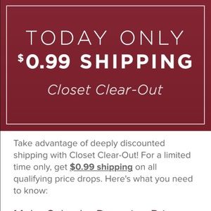 ASK ABOUT $0.99 SHIPPING DEAL