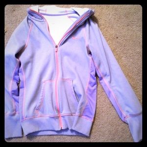 NIKE hooded zip up