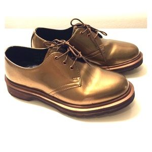 Metallic Copper Spectra Patent Dr. Martens