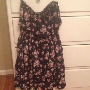 Rue 21 navy floral dress