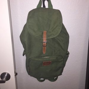 Army Green Victoria Secret BackPack