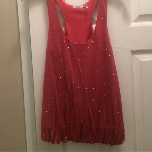 Burnt Orange Bubble Tank - Picture 2 of 3