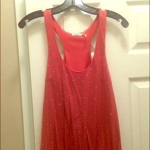 Burnt Orange Bubble Tank