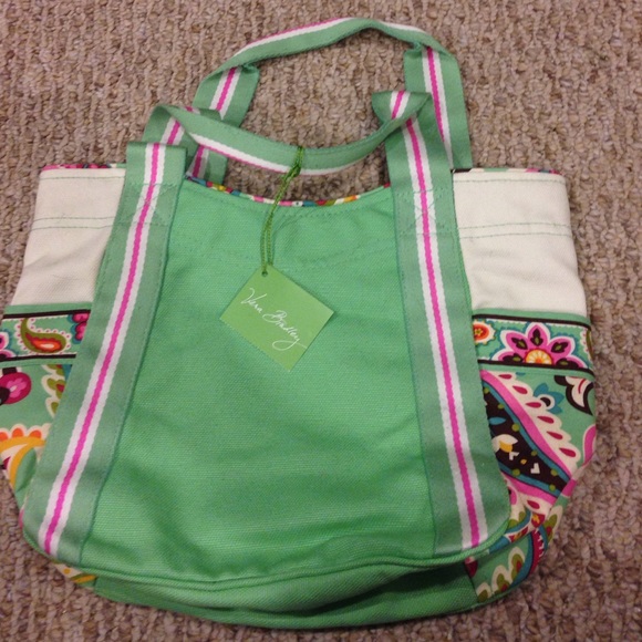 Vera Bradley Color Block Tote - tutti frutti