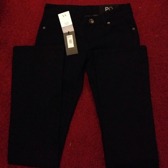 Armani Exchange black jeans boot cut