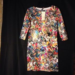 Pop Art Collection Bodycon Dress