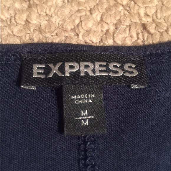 Sparkly navy top - Picture 2 of 4