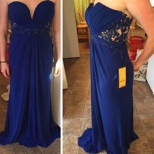 +Pictures of Royal Blue Dress