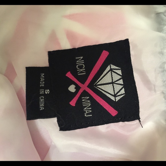 Official NICKI MINAJ satin track jacket - Picture 2 of 4