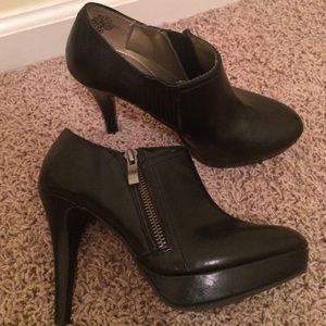 Black ankle boots