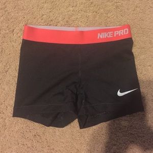 Nike pro shorts