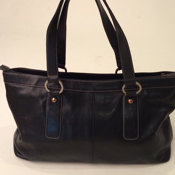 Nordstrom's black Leather handbag