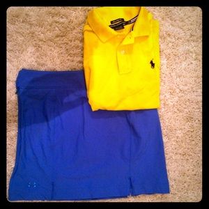 Under Armour cornflower blue skort