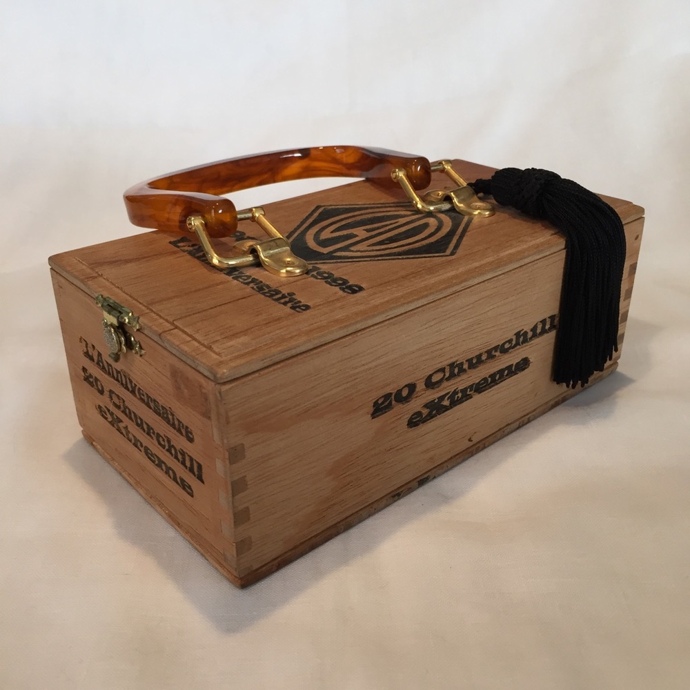Cigar box purse