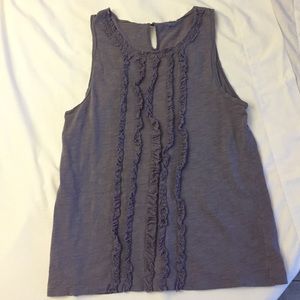 J. Crew Ruffle Tank