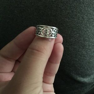 James Avery opened adorned ring