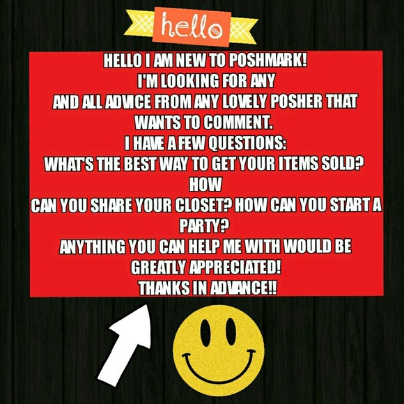HELP! NEW POSHER!
