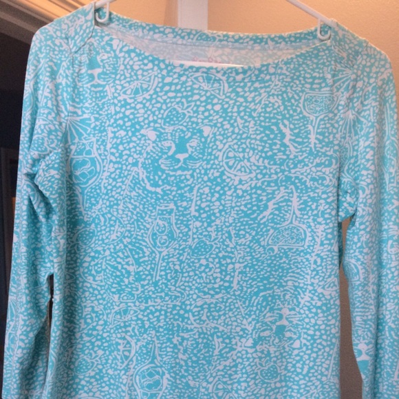 Lilly Pulitzer cotton stretch top size M