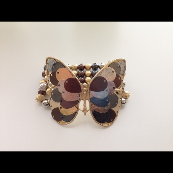 Golden Butterfly Bracelet