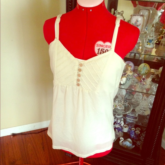 Beige summer top