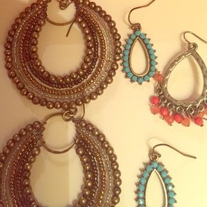 3 sets of summer earrings!
