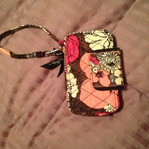 Vera Bradley phone wristlet