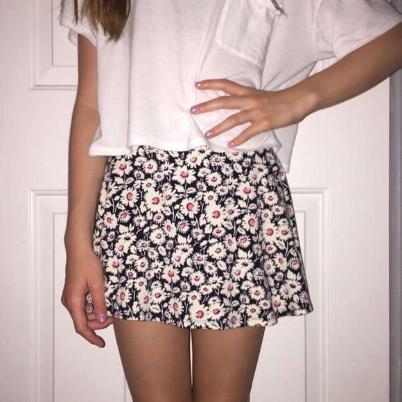 Floral Skater Skirt - Picture 1 of 2