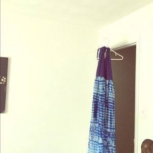 A long Lily Rose dress