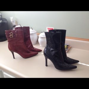 Black boots Nine West brown Bandelino