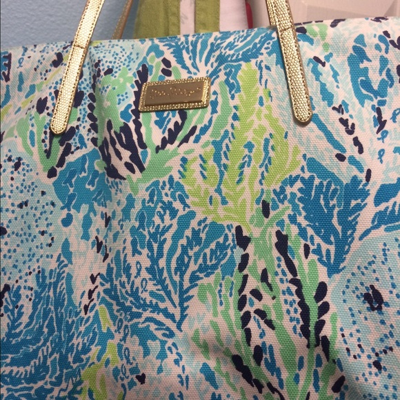 Lilly Pulitzer Let's Cha Cha tote bag