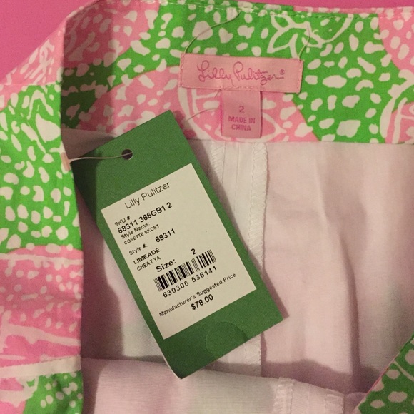 Lilly Pulitzer skirt / squort - Picture 2 of 2