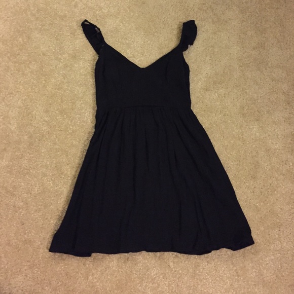 Pacsun Black Backless Dress