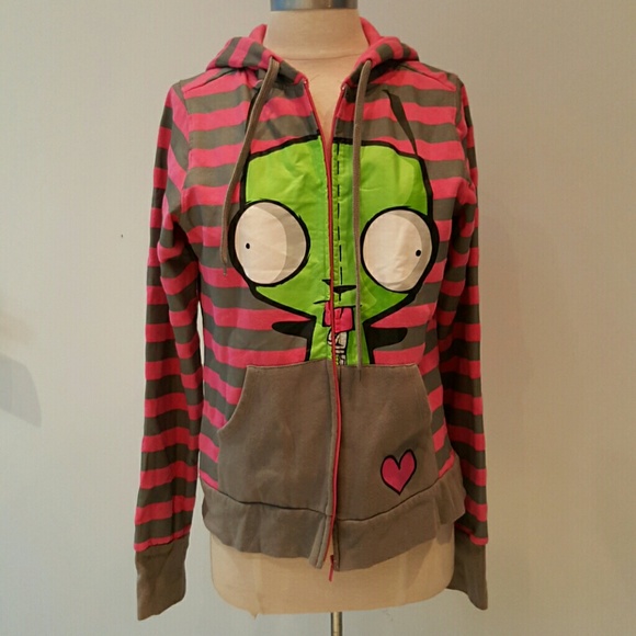 Adorable hot pink Gir sweatshirt
