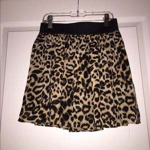 Cheetah skirt