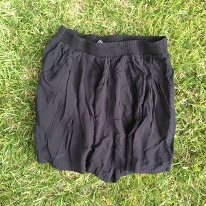 Black Brandy shorts with pockets