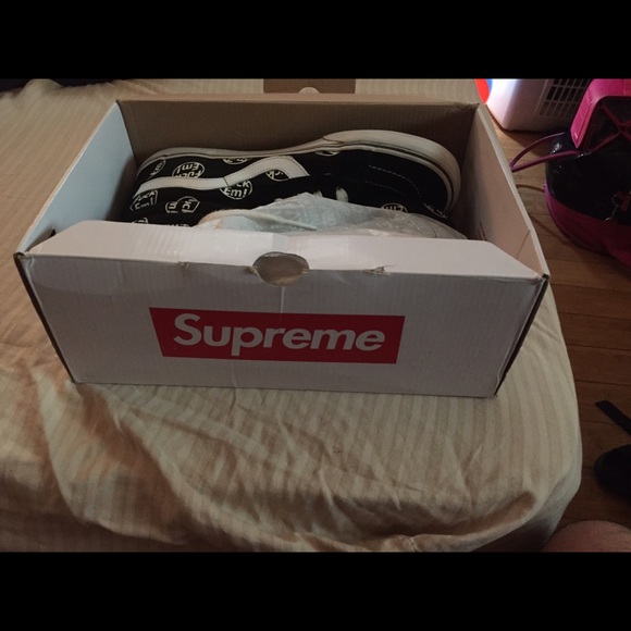 Supreme Shoes - SOLDDDDDDD Supreme Fuck em' x Vans sk8 hi