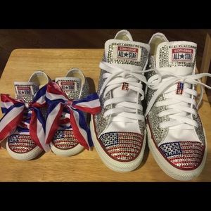 Embellished converse